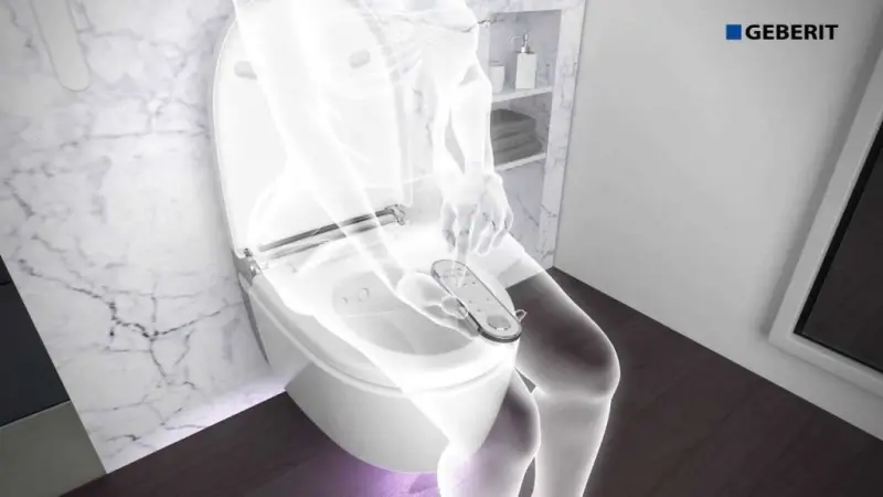 Bidet toilet AquaClean Mera van Geberit