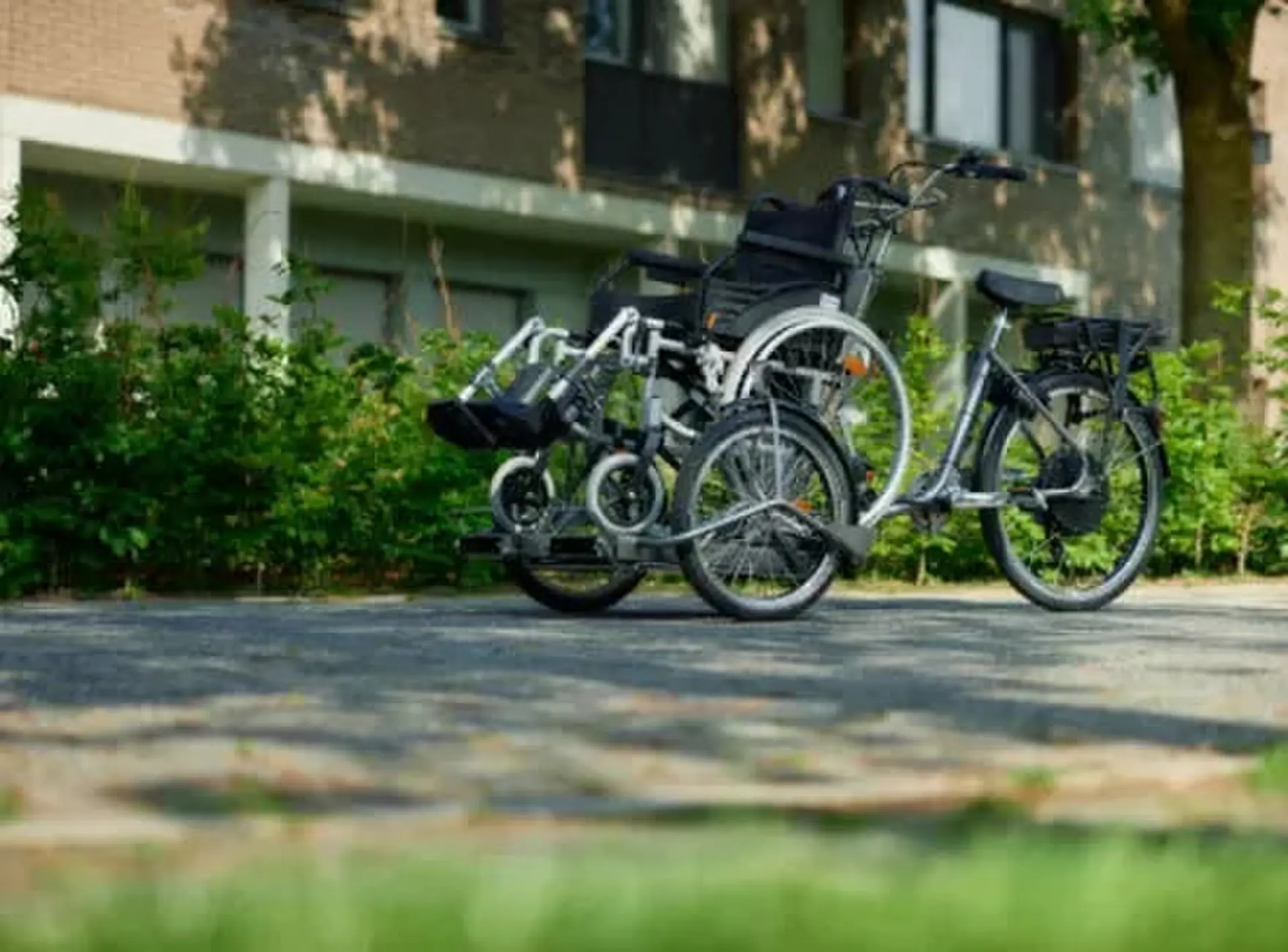 Rolstoelfiets Transporter van Nijland