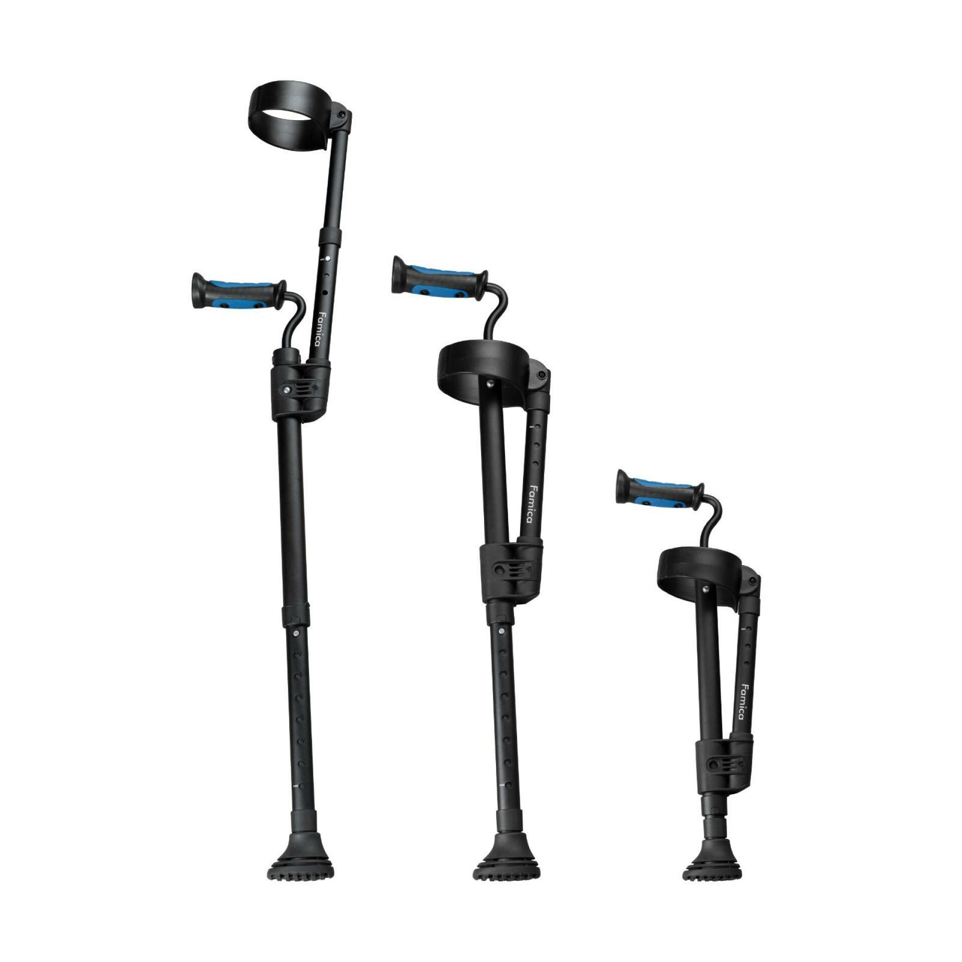 Inschuifbare elleboogkruk Crutch van E-Ability