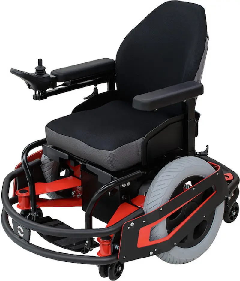 Elektrische sportrolstoel Turbo Twist Sport 3+ via Mobility Products