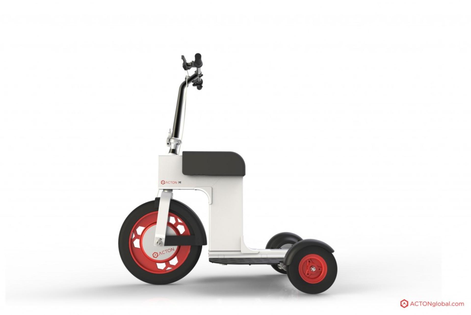 Elektrische trike m scooter mp van rood runner cnSJoBTC