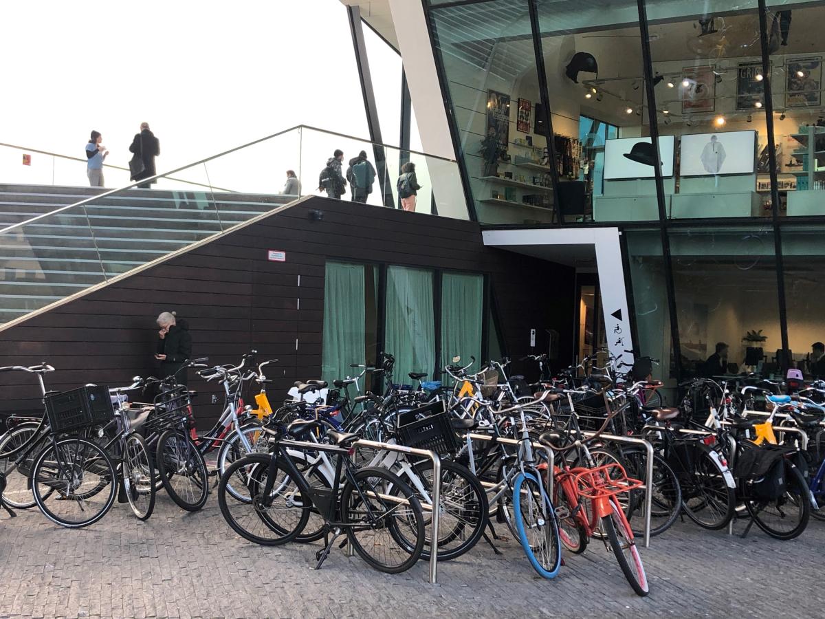 Eye filmmuseum fietsen