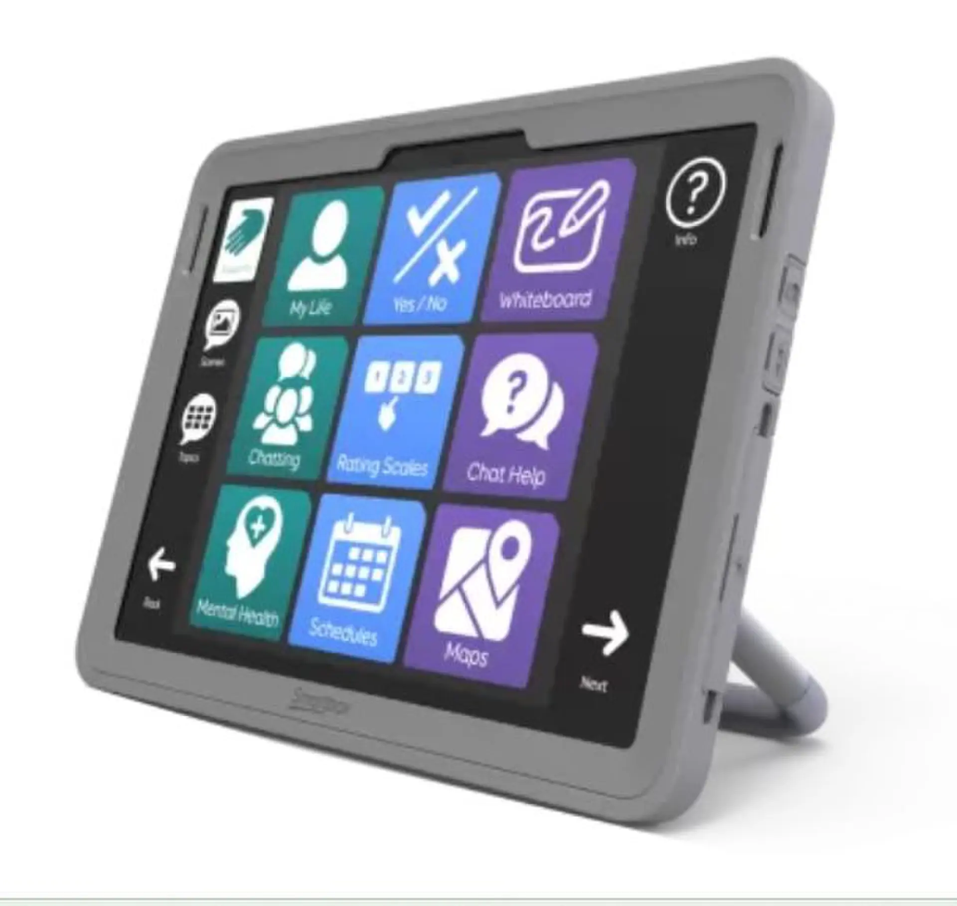 Spraakcomputer Grid Pad Go van Smartbox
