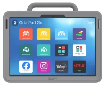 Spraakcomputer Grid Pad Go van Smartbox