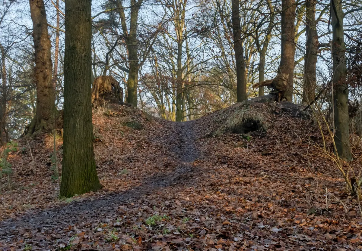 Lochem heuveltje voor mountainbikers