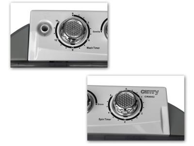 Mobiele wasmachine en centrifuge CR8052 van Camry