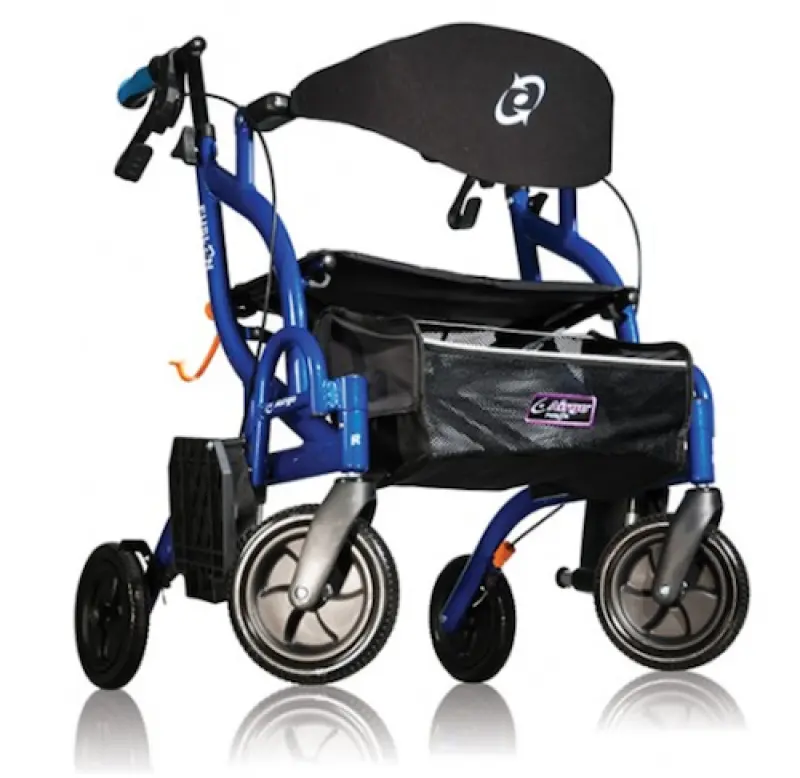 Rolstoel en rollator Airgo Fusion van Able2