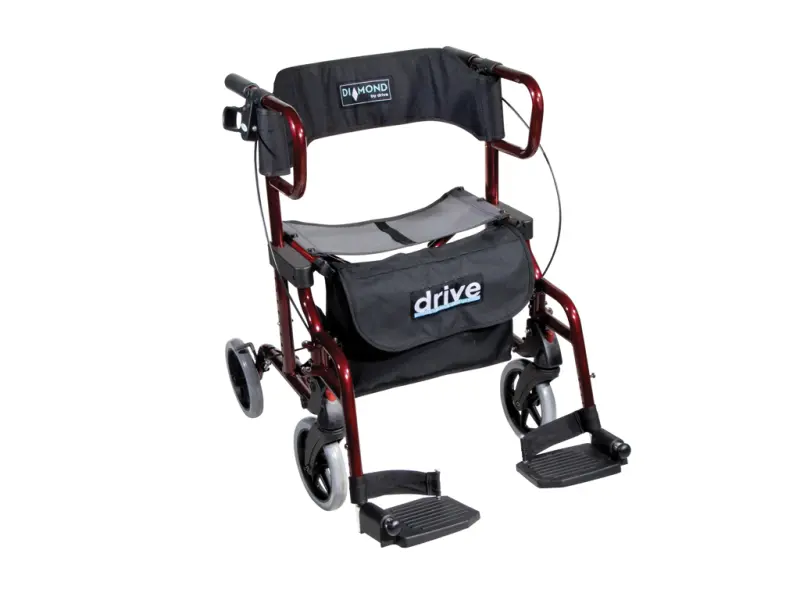 Rolstoel en rollator Drive Diamond deLuxe