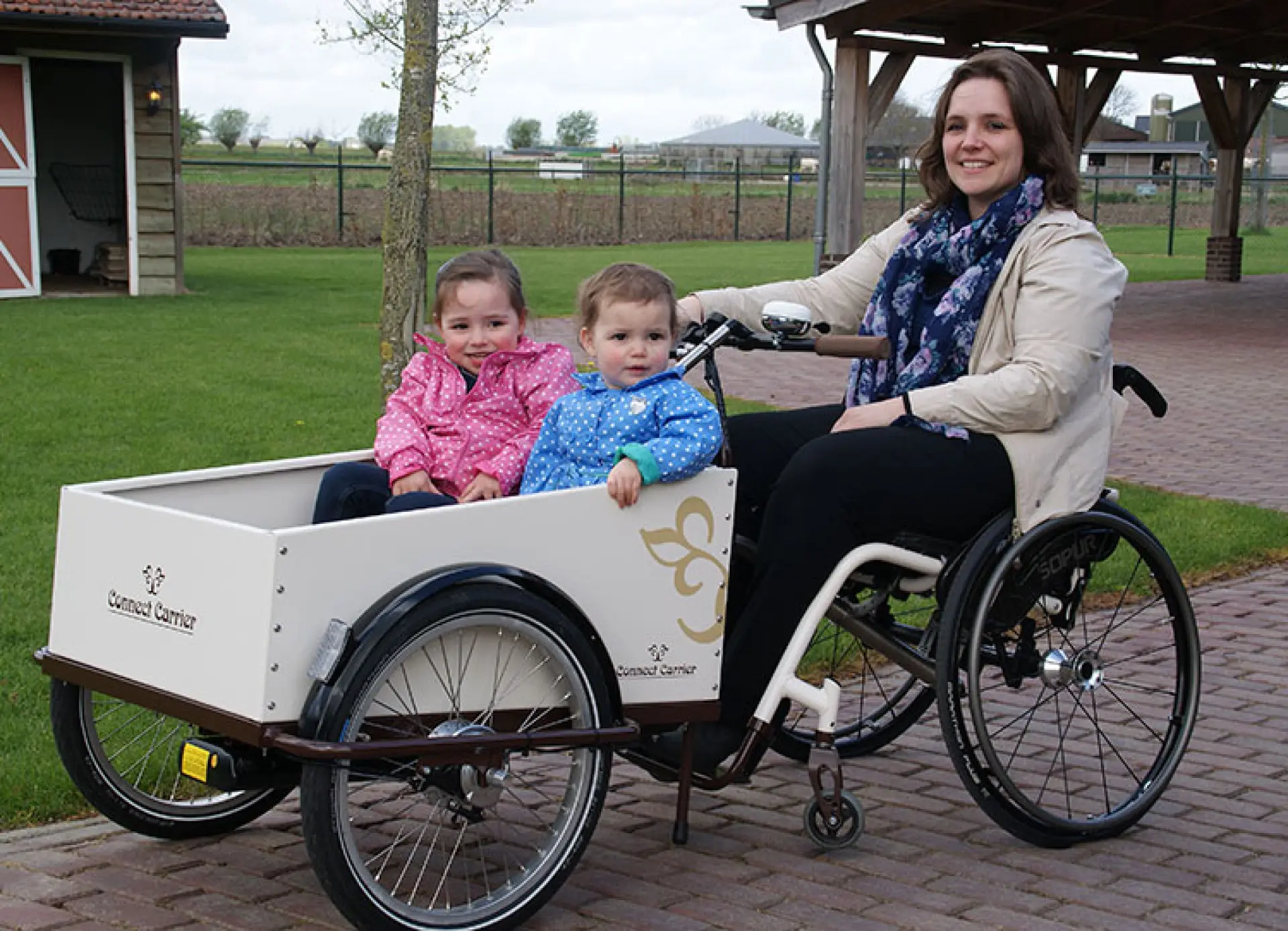 Rolstoelbakfiets Connect Carrier van Roam