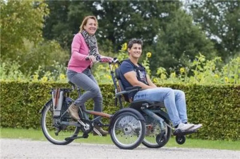 Rolstoelfiets OPair Van Raam