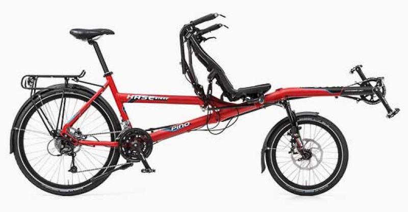 Tandem ligfiets Pino Hase