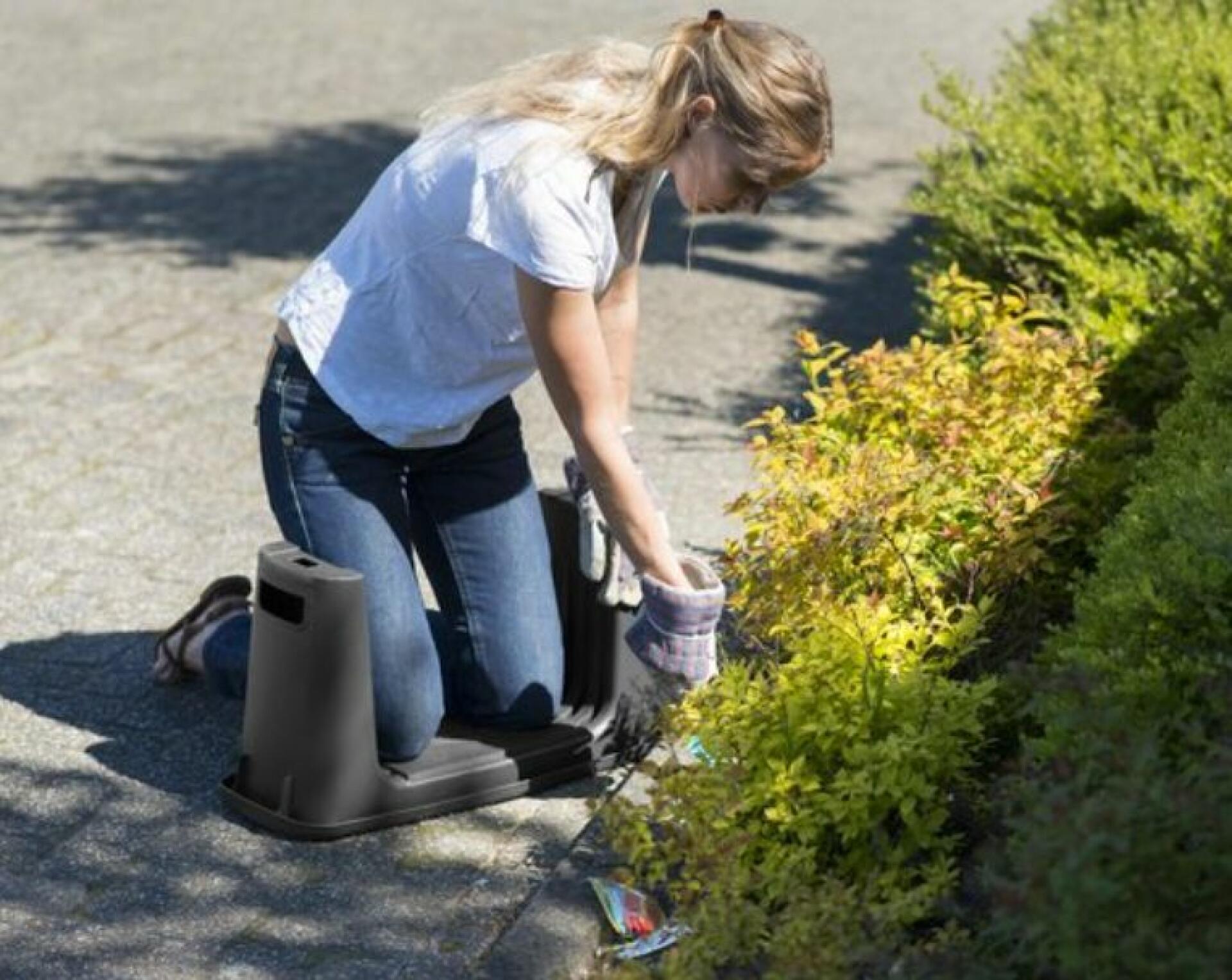 Kniel-zitbank twee in een van Nature